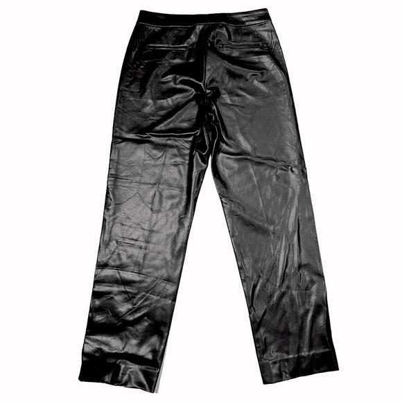 J. Crew Kate Faux Leather Straight-Leg Pant - Picture 12 of 16